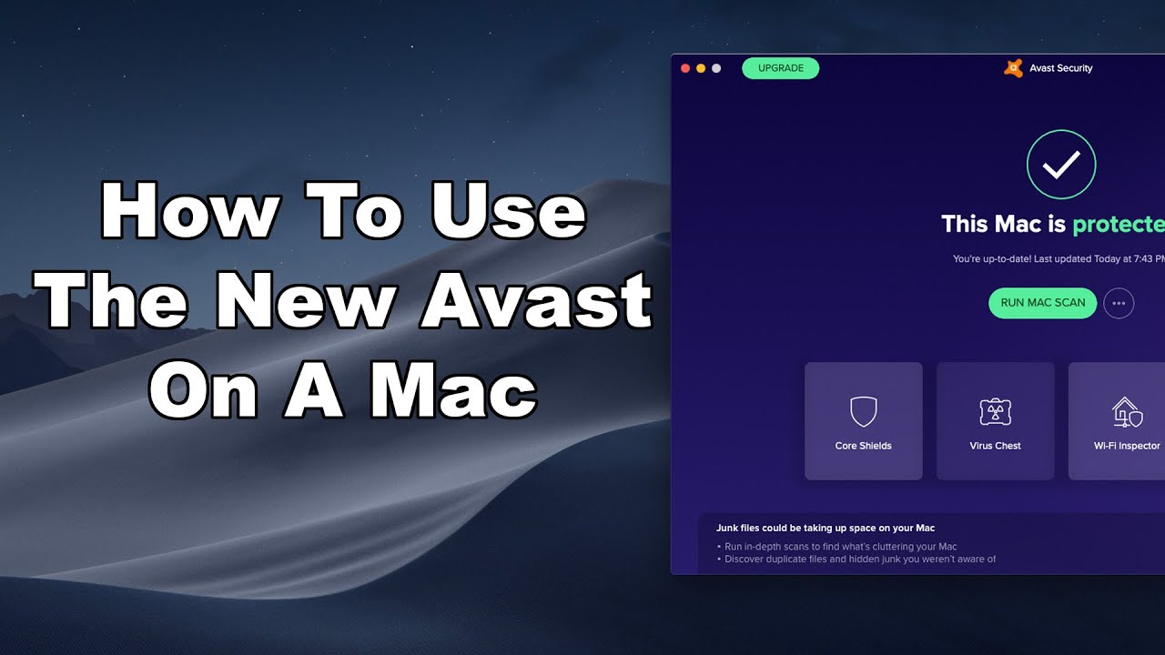 disable avast on mac for a while